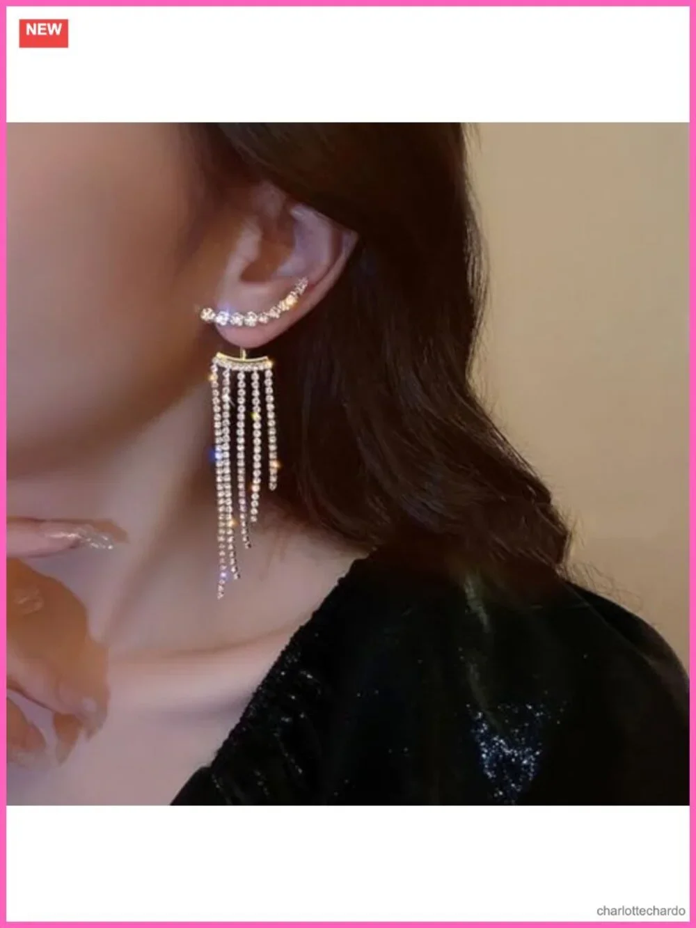 N/A sparkly rhinestone